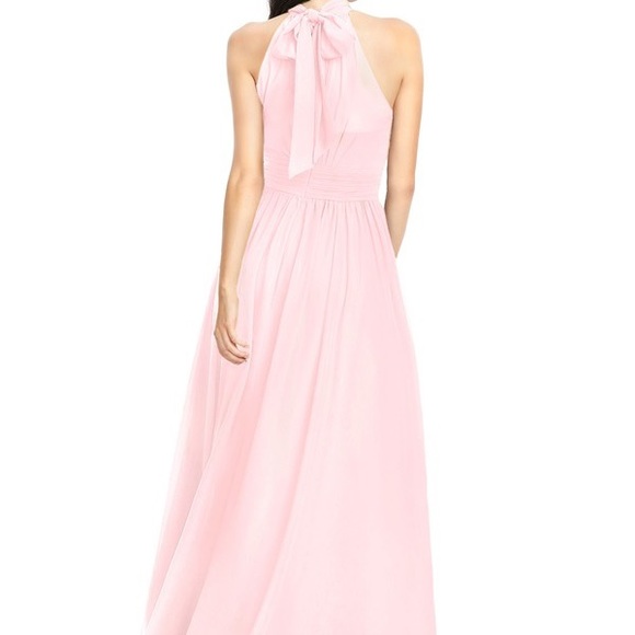Azazie Blushing Pink Bridesmaid dress - Picture 7 of 7